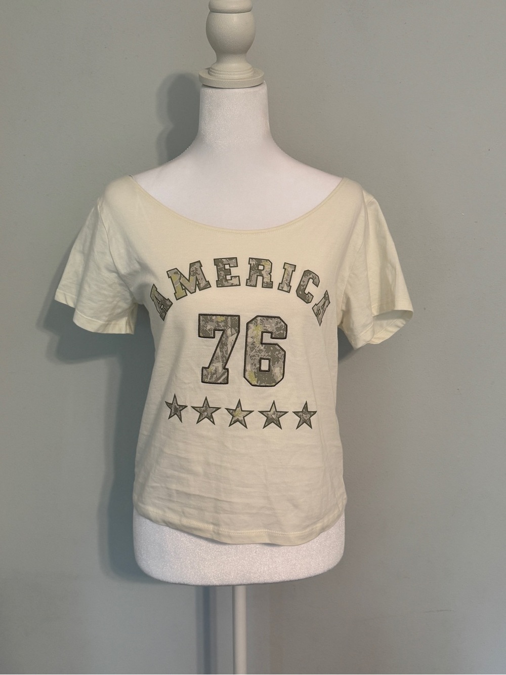 Organic Collective America 76' Scoop Neck Women's Tee